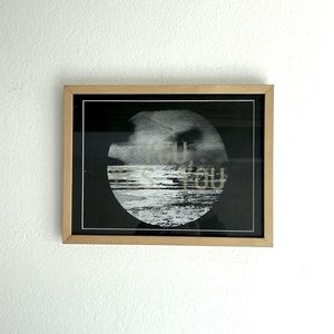 You, Yes You framed art print